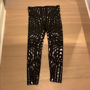 Lululemon Black and White Leggings